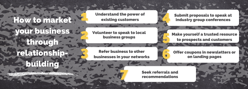 How to market your business through relationship-building